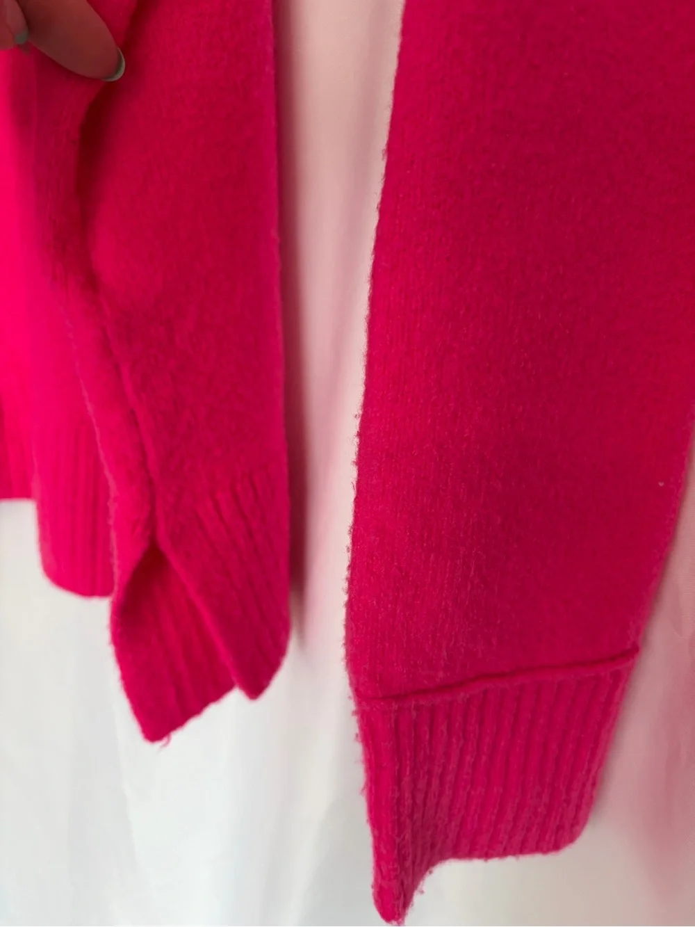 J. Crew Women's Crewneck Sweater in Hot Pink
